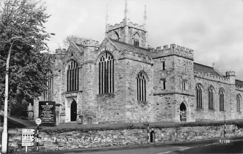 BR95707 Bodmin Pfarrkirche St. Petroc Echtfoto UK Land Ansichten 98188