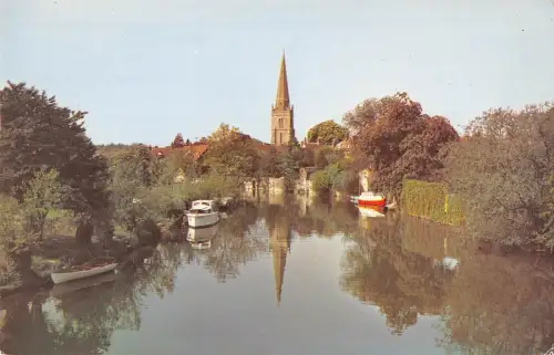 BR66557 Sthelens Church Abingdon UK 14x9cm