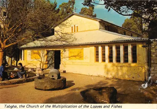 BT3195 Tabgha die Kirche der Brotvermehrung und Fische Israel