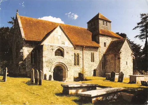 BR89675 st mary s church breamore uk