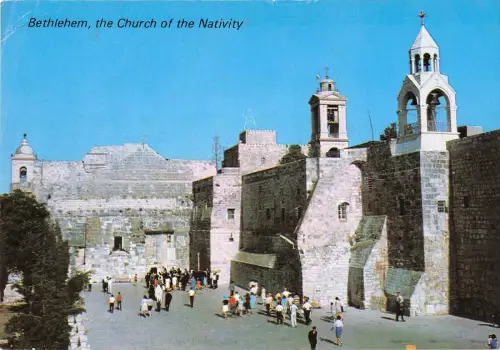 BT1966 Bethlehem die Geburtskirche Israel