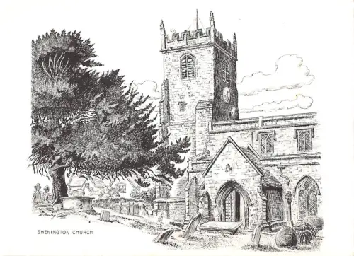 uk4940 shenington church uk