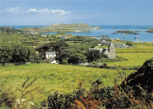 BR75690 the church of st nicholas tresco isles of scilly uk