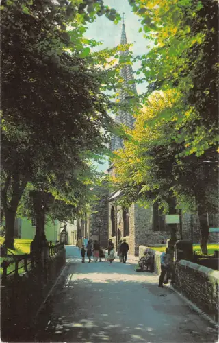 uk8483 crooked spire st peters church barnstaple uk