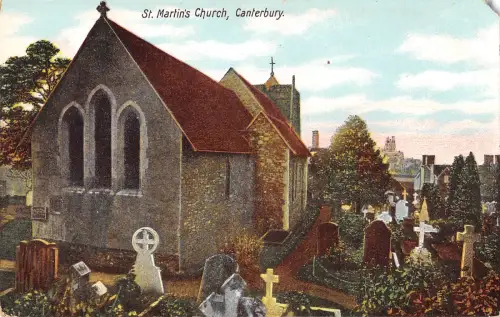 uk26251 st martins church canterbury uk