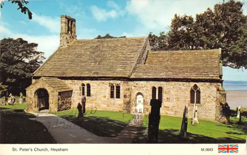uk7428 st peters church heysham uk