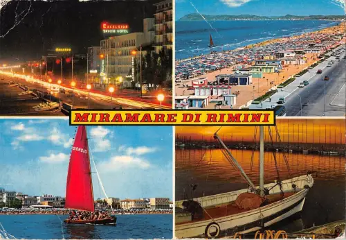 BT0605 Miramare di Rimini Schiffsbateaux Italien