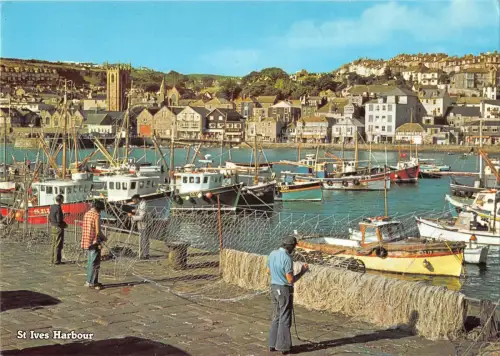BR89120 St ives Hafenschiff Bateaux UK