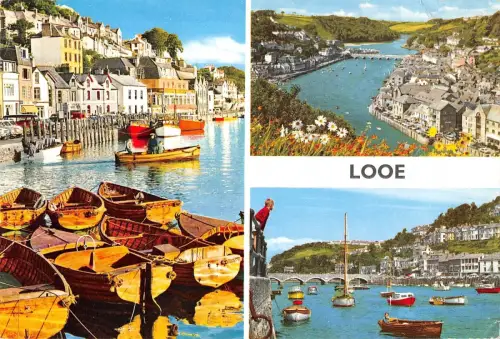 B101787 Looe Ship Bateaux UK