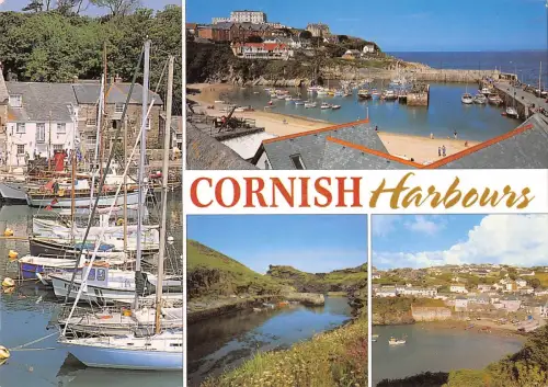 BR89614 cornish harbours ship bateaux uk