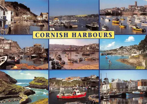 B099995 cornish harbours ship bateaux uk