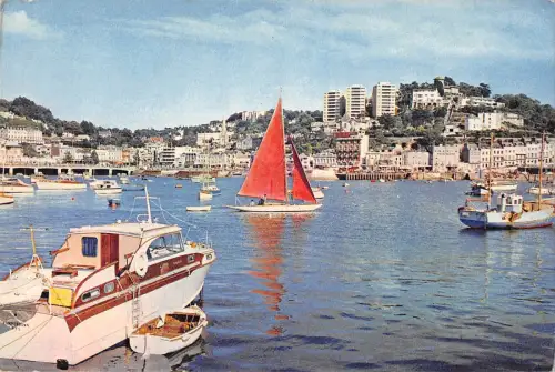 BR91384 Außenhafen Torquay Devon Schiff Bateaux UK