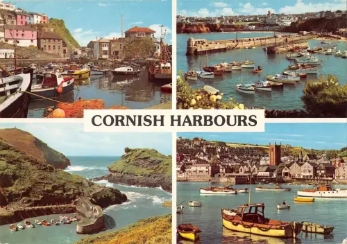 B97190 cornish harbours ship bateaux uk