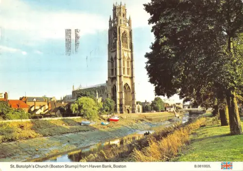B103080 boston st botolph s church from haven bank uk