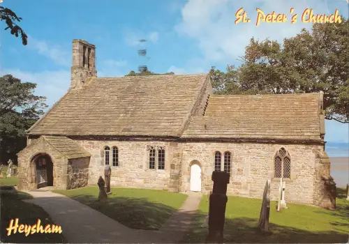 BR91898 heysham st peter s church uk