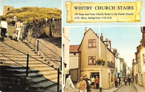 B103380 Whitby Kirchtreppe UK
