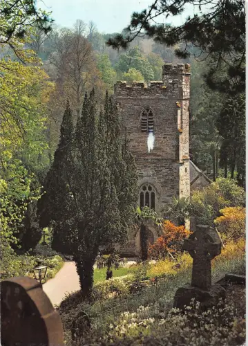 BR90560 st just in roseland church cornwall uk