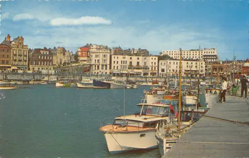 BR77637 Schiff Bateaux Ramsgate Hafen UK 14x9cm