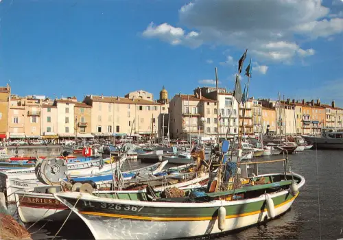 BF1526 Saint Tropez Le Port Schiff Bateaux Frankreich