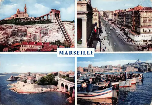 BT3947 Marseille Schiffsbateaux Frankreich