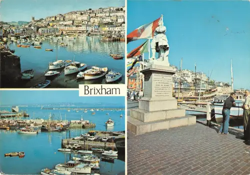 B102918 brixham ship bateaux devon uk