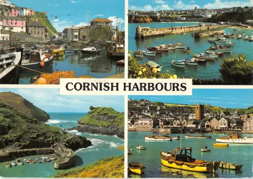 B102275 cornish harbours ship bateaux uk