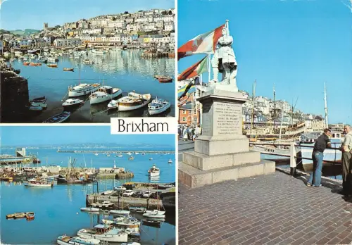 BR75491 brixham devon ship bateaux uk