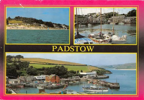 BR90034 Padstow Ship Bateaux UK