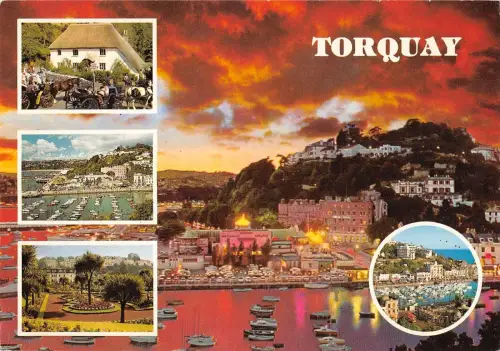 BR83236 Torquay Devon Ship Bateaux UK