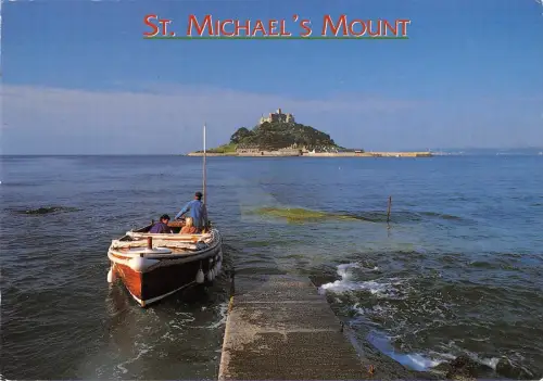 BR76107 st michael s mount ship bateaux uk
