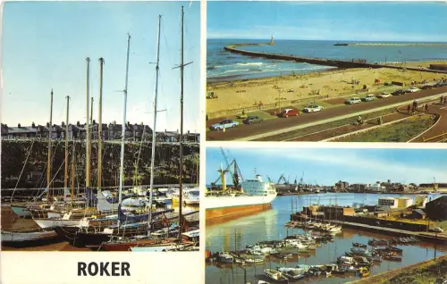 B88290 roker ship bateaux uk 14x9cm