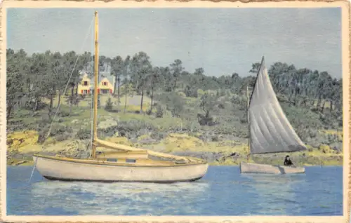 BF4011 Schiffsbateaux Landschaft Frankreich