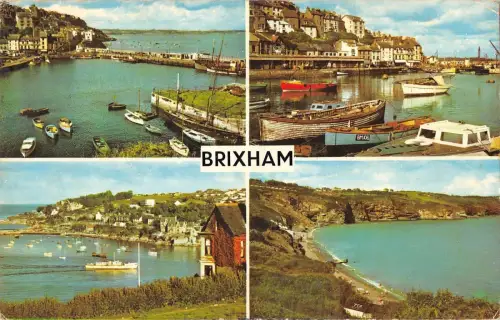 BR66005 Brixham Schiffsbateaux UK 14x9cm