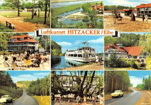BG3324 luftkurort hitzacker elbe schiff bateaux CPSM 15x9,5cm germany
