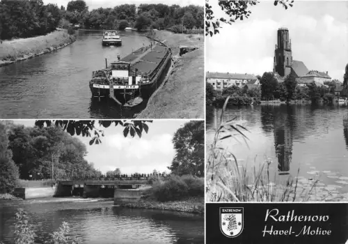 BG16869 Schiffsbateaux Rathenow Havel Motiv Germany CPSM 14,5x9cm