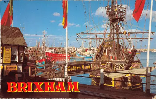 uk9728 brixham uk ship bateau