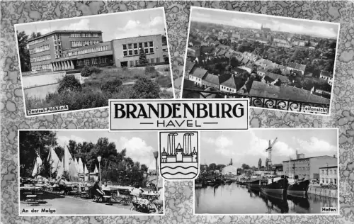 BG7967 Brandenburg Havel Schiff Bateaux an der Malge Germany CPSM 14x9cm