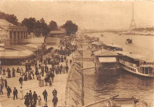 BR18180 Le point du Jour ship bateaux paris france
