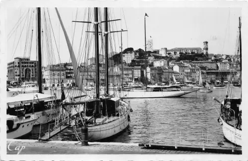 BR28057 Le Port Schiff Bateaux Cannes Frankreich