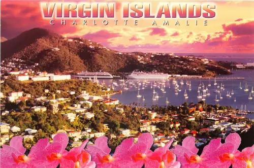 Lot166 Karibik US Jungferninseln Charlotte Amalie St Thomas Schiff Boot Rezept