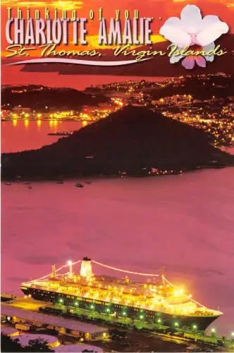 Lot166 Karibik US Jungferninseln St Thomas Charlotte Amalie Schiff Rezept