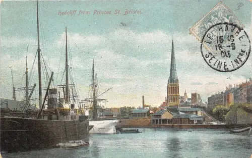 BR59645 redcliff from princes st bristol ship bateaux uk