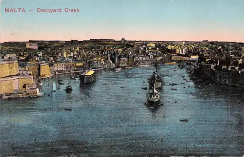 BF2613 Malta Dockyard Creek Schiffsbateaux