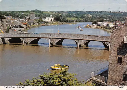 uk5462 cardigan bridge wales uk
