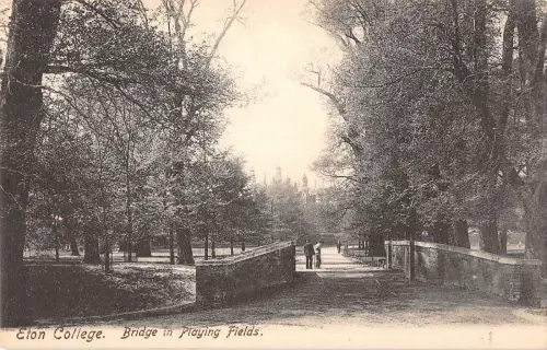 BR80796 Eton College Bridge in Playing Fields UK