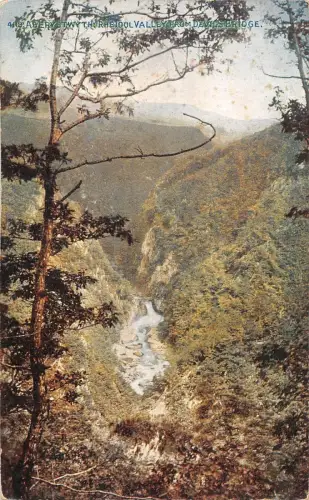 uk25318 aberystwyth rheidol valley devils bridge wales uk