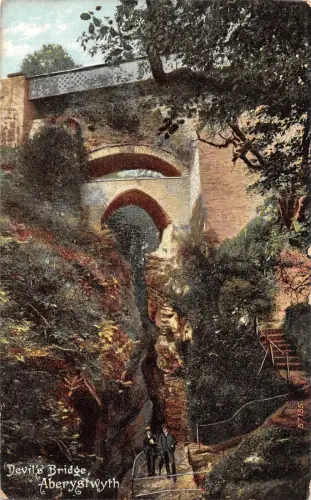 uk25557 devils bridge aberystwyth wales uk