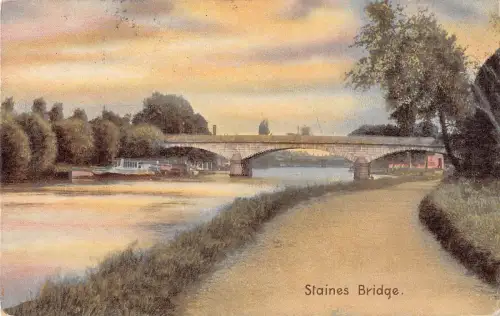 uk26418 staines bridge uk