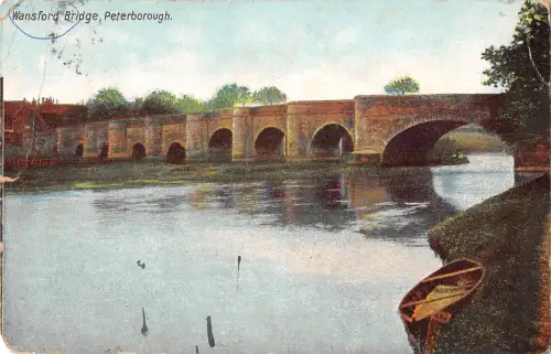 uk24731 wansford bridge peterborough uk