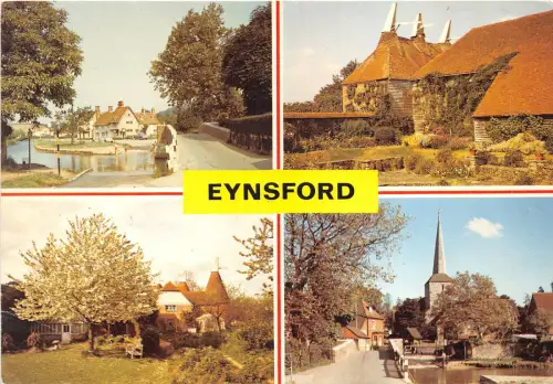 br108934 bridge and tudors cottage eynsford uk